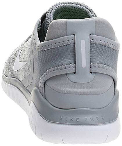 Nike Free Rn 2018, Zapatillas de Running para Mujer, Gris (Wolf Grey/White/White/Volt 003), 36 EU