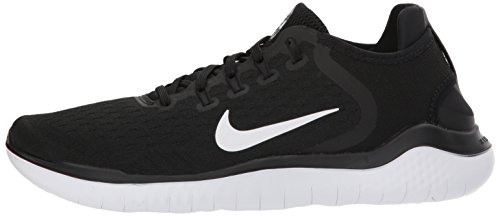 Nike Free Rn 2018, Zapatillas de Running para Mujer, Negro (Black/White 001), 38 EU