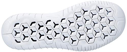 Nike Free RN Flyknit 2018, Zapatillas de Running para Mujer, Negro (Black/White 001), 38 EU
