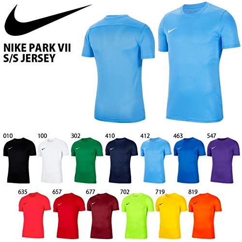 NIKE M Nk Dry Park VII JSY SS Camiseta de Manga Corta, Hombre, Pine Green/White, L