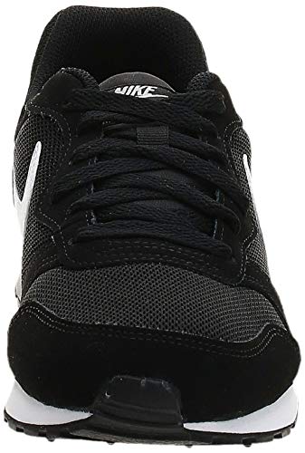 Nike MD Runner 2 (GS), Zapatillas de Running Unisex Adulto, Negro (Black/Wolf Grey/White), 39 EU