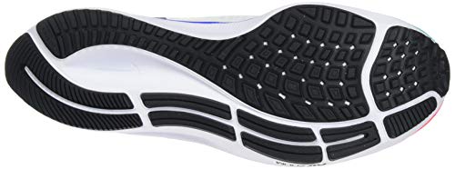 Nike Wmns Air Zoom Pegasus 37, Zapatillas para Correr para Mujer, White Flash Crimson Hyper Violet Spruce Aura Vapor Green Black, 38 EU
