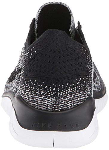 Nike Wmns Free RN Flyknit 2018, Zapatillas de Running para Mujer, Blanco (White/Black 101), 40.5 EU
