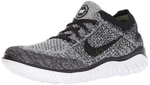 Nike Wmns Free RN Flyknit 2018, Zapatillas de Running para Mujer, Blanco (White/Black 101), 40.5 EU
