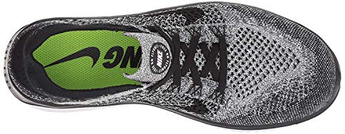 Nike Wmns Free RN Flyknit 2018, Zapatillas de Running para Mujer, Blanco (White/Black 101), 40.5 EU