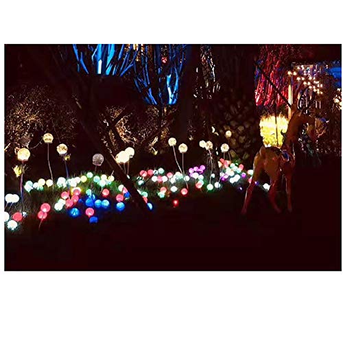 NINI La luz de la Bola LED del Paisaje al Aire Libre Impermeable de la luz decoración Inserción de Alambre de Cobre de la Bola Reed Diámetro 1510cmX10,Ipl
