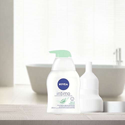 Nivea - Intimo natural fresh, loción de higiene intima, pack de 4 (4 x 250ml)