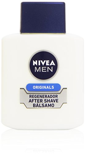 NIVEA MEN Protege & Cuida After Shave Bálsamo Hidratante (1 x 100 ml), con aloe vera y provitamina B5, para el cuidado de la piel después del afeitado