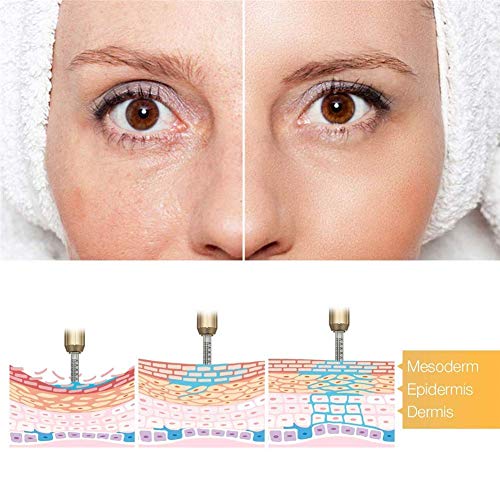 NMQQ 0,5 ml jeringa ampolla cabeza para Hyaluron Pen jeringa desechable 66 piezas cabeza de ampolla