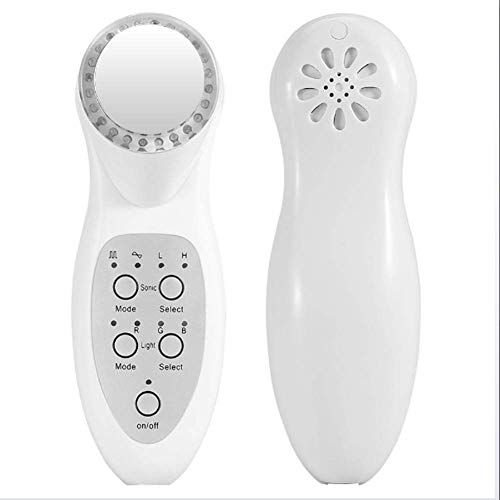 NMQQ masajeador facial portátil,Dispositivo de cuidado reafirmante,Martillo de dispositivo de cuidado de la piel caliente y fría,Instrumento de belleza facial de vibración