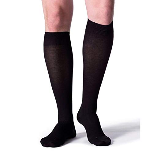 NOBRAND - Calcetines de compresión para hombre y mujer, calcetines de fitness para correr (color: blanco, tamaño: XL)