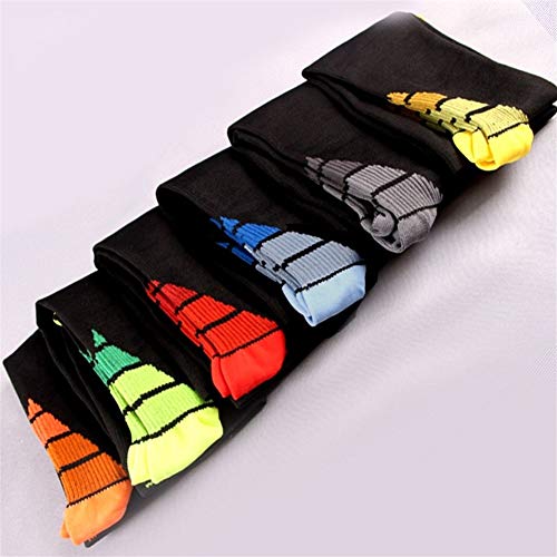 NOBRAND Calcetines de compresión para hombres y mujeres, mejor ajuste atlético graduado para correr, vuelo, viajes, aumento de la resistencia y recuperación calcetines (color: verde, tamaño: S M)