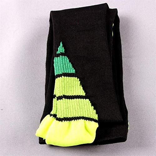 NOBRAND Calcetines de compresión para hombres y mujeres, mejor ajuste atlético graduado para correr, vuelo, viajes, aumento de la resistencia y recuperación calcetines (color: verde, tamaño: S M)