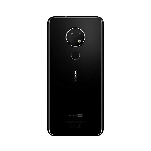 Nokia 6.2 Smartphone (6.3" Full HD+ con Pure Display, 4GB + 64GB, Triple cámara Trasera 16Mpx + 5Mpsx + 8Mpx, Snapdragon 636, Android 9), Color Negro