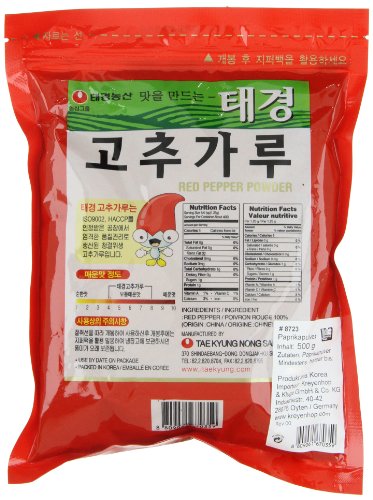 Nong Shim Pimiento Rojo En Polvo Para Kimchi 500 g