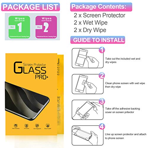 NONZERS 2 Unidades Cristal Templado para Samsung Galaxy S10 9H Dureza, Resistente a Araaozos y Golpes, Sin Burbujas, Anti Dactilares, Compatible con 3D Touch Protector para Samsung Galaxy S10