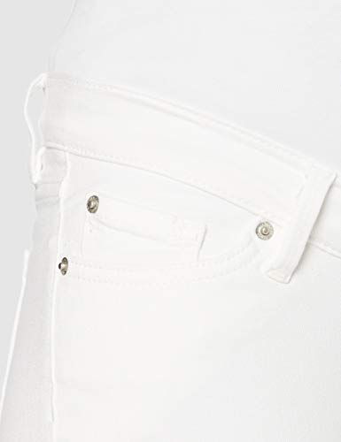 Noppies Pants OTB Skinny Romy Vaqueros Premama, Blanco (Ever Day White P150), W30/L32 (Talla del Fabricante: 30) para Mujer
