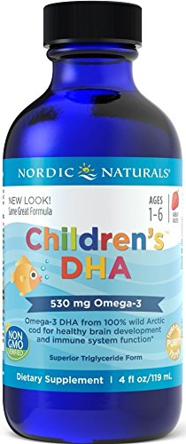 Nordic Naturals Children'S Dha, 530Mg Fresa - 119 Ml. 1 Unidad 220 g