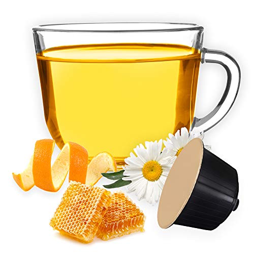 Note D'Espresso Cápsulas de Manzanilla con Miel y Naranja - 48 x 14 g, Total: 672 g