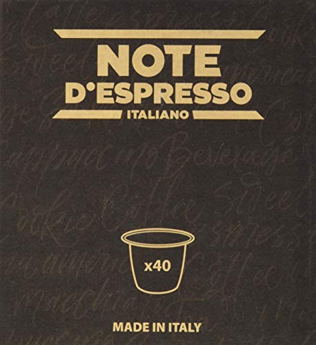 Note D'Espresso - Cápsulas de té verde exclusivamente compatibles con cafeteras Nespresso*, 3 g (caja de 40 unidades)