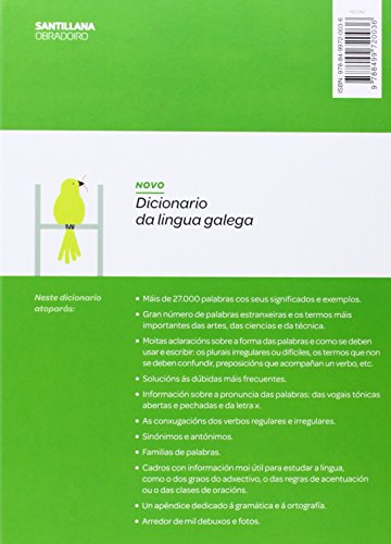 NOVO DICCIONARIO DA LINGUA GALEGA - 9788499720036
