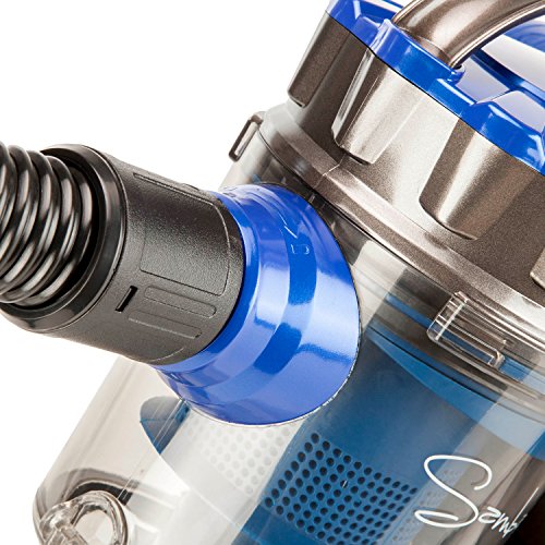 Novohogar Aspirador Hogar Trineo Samba Multiciclónico, Sin Bolsa. Depósito 2L. Filtro Multi System de Última Generación. Potente. Ligero y Compacto. Silencioso 80 dB(A). Fácil de Limpiar