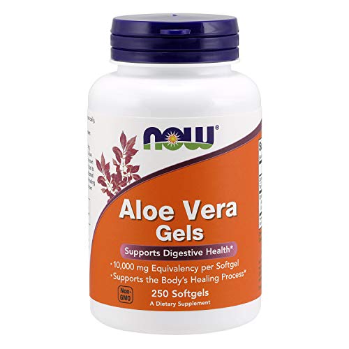 NOW Foods Aloe Vera Gels - 250 Unidades