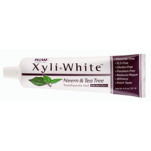 Now Foods XyliWhite Neem y árbol del té Gel dentífrico - 181g 200 g