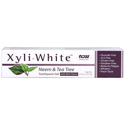 Now Foods XyliWhite Neem y árbol del té Gel dentífrico - 181g 200 g
