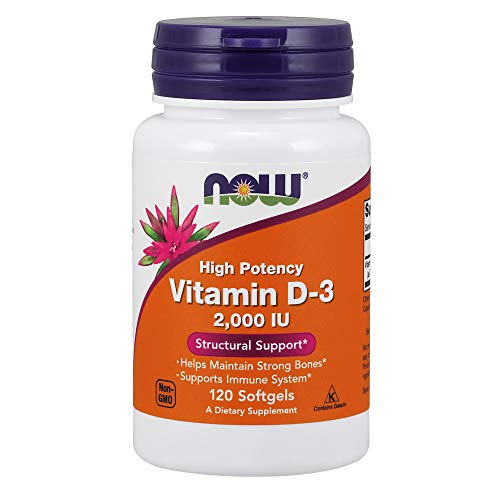 Now Vitamina D3 2.000Ui 120Perl Now 1 Unidad 300 g
