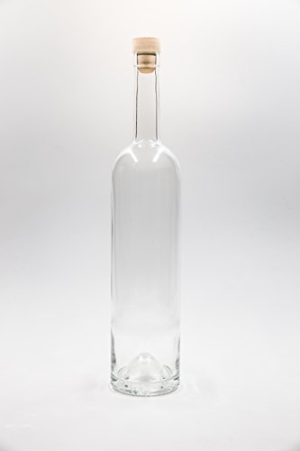 nr 1 botella Bordolese Class 750 ml de vidrio blanco tapón n°20 (foro 17,5)