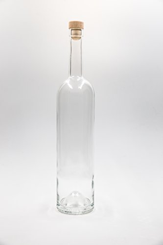 nr 1 botella Bordolese Class 750 ml de vidrio blanco tapón n°56 (foro 17,5)