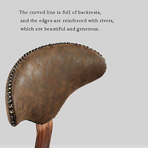 NUBAO Taburete De Trabajo, Silla De Trabajo, Silla Para Computadora, Asiento De Esponja Respaldo Alto Barra De Acero 5 Garras Giro Elevación Belleza Tatuaje Clínica De Peluquería Taburete 51-65cm 5 Co