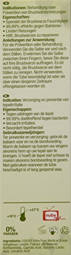 NUBY All Natural lanolina pezón pomada (1 x 30 ml)