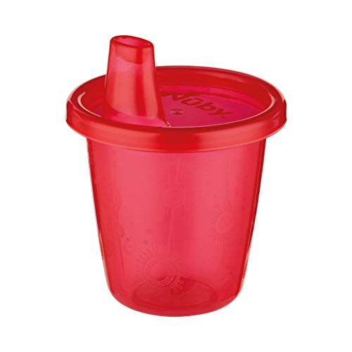 Nuby ID91121 - Vaso boquilla, colores surtidos (pack x 6)