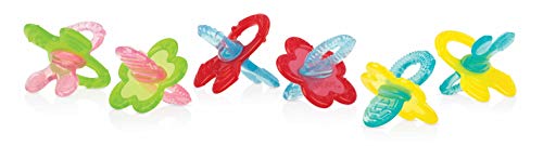 Nûby Mordedor Chewbies™ con filamentos de silicona - 0m+ - Mordedor chupete