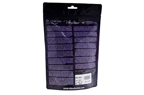 Nuevo!! - Amor Vibratissimo®"MiTalla FRUIT COLOR 60mm" 50 pack preservativos, condones con sabor y color para una sensación auténtica