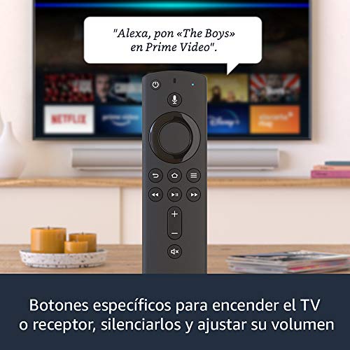 Nuevo Fire TV Stick con mando por voz Alexa (incluye controles del TV), sonido Dolby Atmos, modelo de 2020