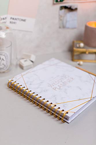 [Nuevo] planificador de bodas – diario de planificación de la boda del Reino Unido y agenda de organización, regalo de compromiso, calendario de cuenta regresiva