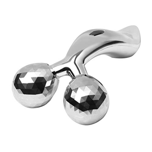 Nuosen 3D masajeador de rostro, adelgazamiento corporal rodillos de rostro esculpir más firme, apretar la piel, herramienta de cuidado de la piel para levantar la cara y el cuerpo, antiarrugas