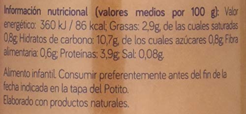 Nutribén Potitos De Guiso De Pollo Y Ternera Con Judías Verdes Desde Los 6 Meses 235 g