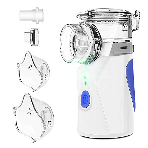 NWOUIIAY Nebulizador Portátil Inhalador Eléctrico para Niños y Adultos