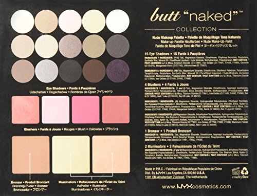 NYX Butt Naked Eyes paleta 1.23 oz.