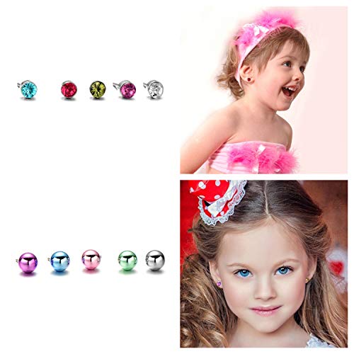 OAONNEA 30 Pares Pendientes Para Niña Hipoalergenicos (30pares)