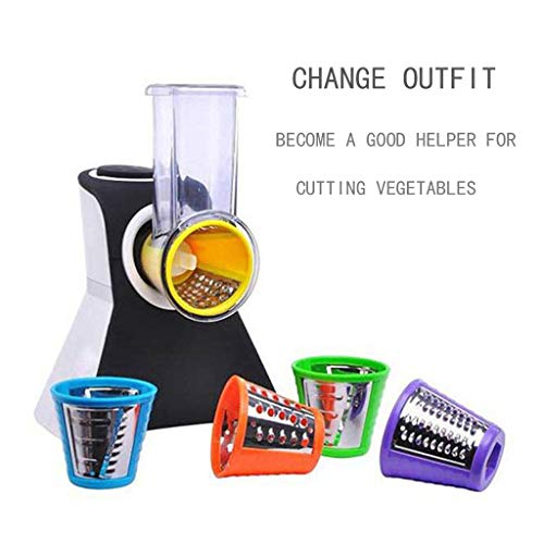 OCYE Máquina de Helado casera, Boca de Cinco Ingredientes, máquina de Helado de Ensalada, máquina de Helado y Sorbete, máquina de Yogur Helado, Helado y natillas Gris, Rojo, Verde