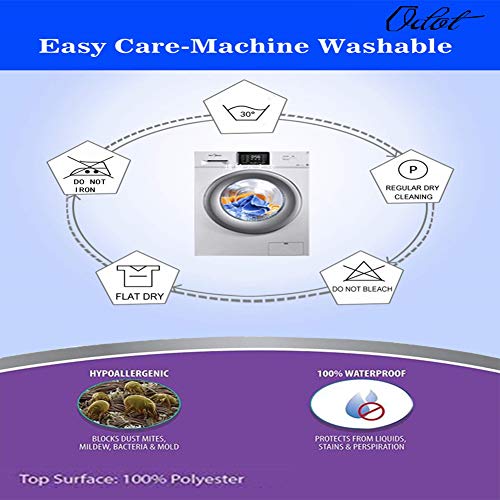 Odot Juego de Ropa de Cama con Funda de Edredón Nórdico de 4 Piezas, Anti-ácaro Defensa Alérgico Cremallera, Microfibra Funda de Almohada, Sábana- Pequeño Fresco (220 * 240cm,Gato Blanco)