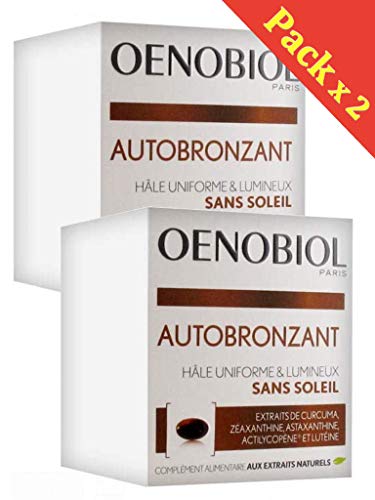 Oenobiol Autobronzant Hâle uniforme et lumineux sans soleil - Lot de