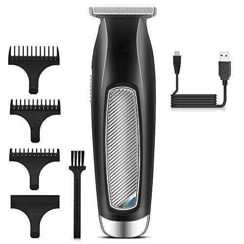 OFAY Juego De Cortapelos para Barba, Cortapelos Profesional, Cortapelo Largo, Cortabarba, Cortapelos Impermeable, Carga USB