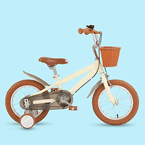 OFFA Bicicleta Niño,For Niños Edad 3-10 Años De Edad, Estilo Libre con Ruedas De Entrenamiento Y La Cesta, Bicicleta De Equilibrio Niño del Bebé De Bicicletas for Niños, Doble Freno