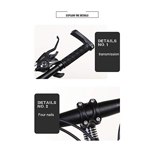 OFFA Bike Niños De Bicicletas De Montaña, 20 24 Inch Niñas Doble Freno De Disco De Velocidad Variable, Adolescentes Carretera Bicicletas, Alto Contenido De Carbono Marco De Acero,For Altura 120-135cm